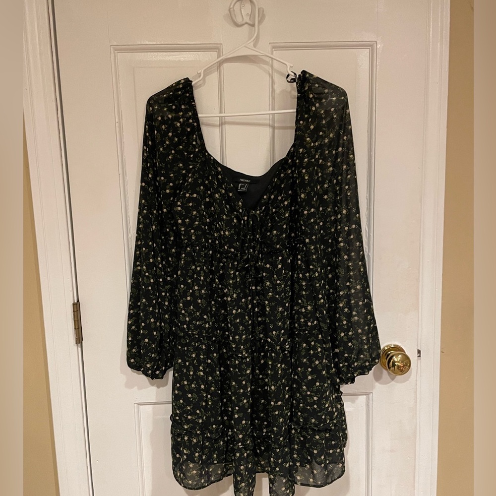 Forever 21 dress with flowers
